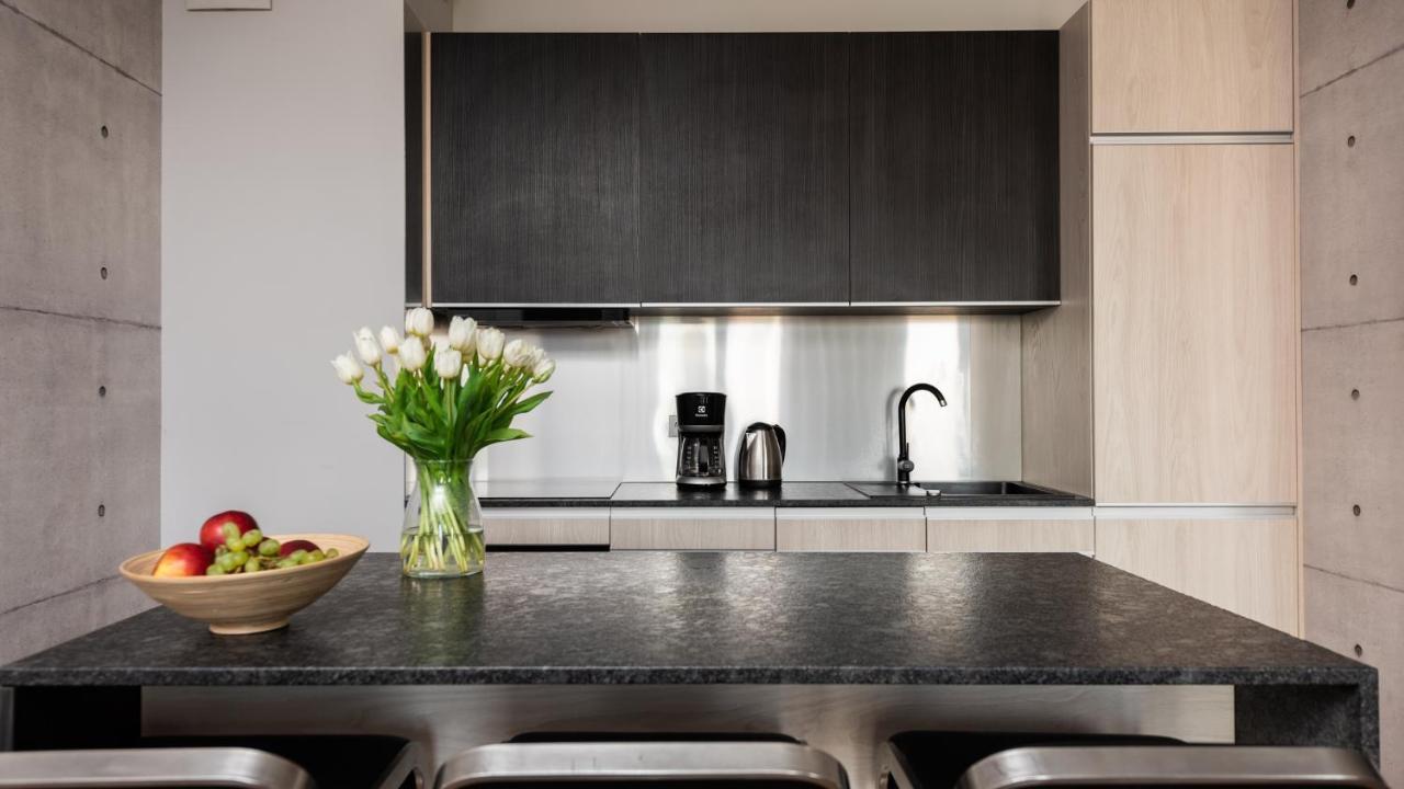 Flatbook - City Center Apartments Brabank With Parking กดัญสก์ ภายนอก รูปภาพ