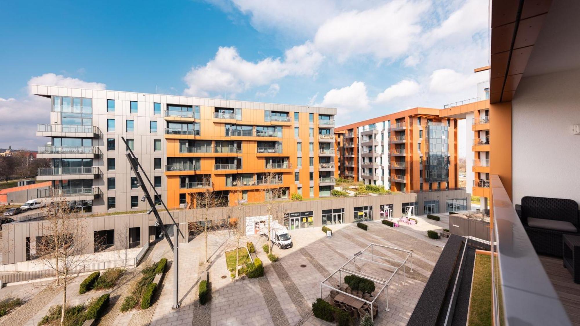Flatbook - City Center Apartments Brabank With Parking กดัญสก์ ภายนอก รูปภาพ