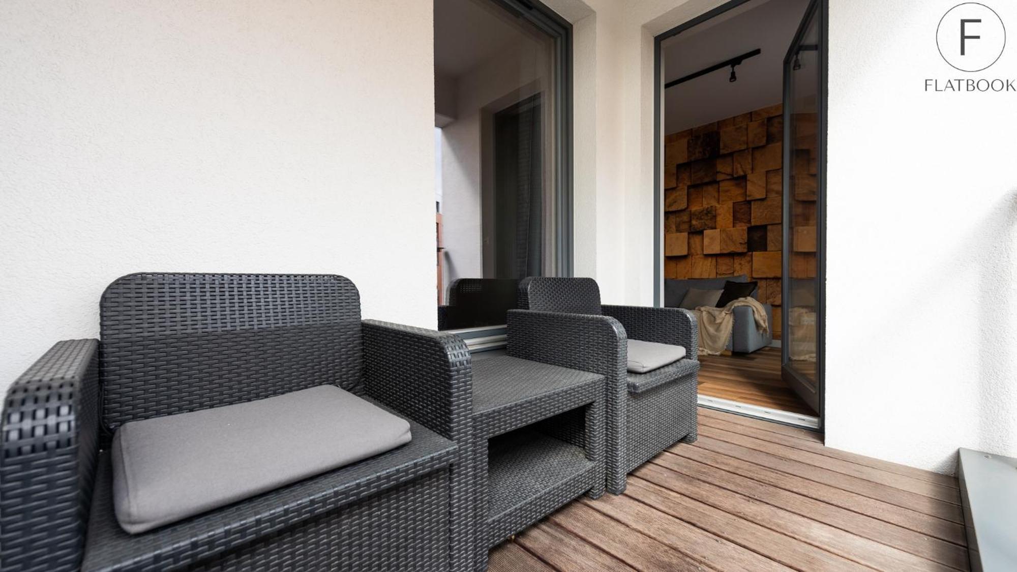 Flatbook - City Center Apartments Brabank With Parking กดัญสก์ ห้อง รูปภาพ